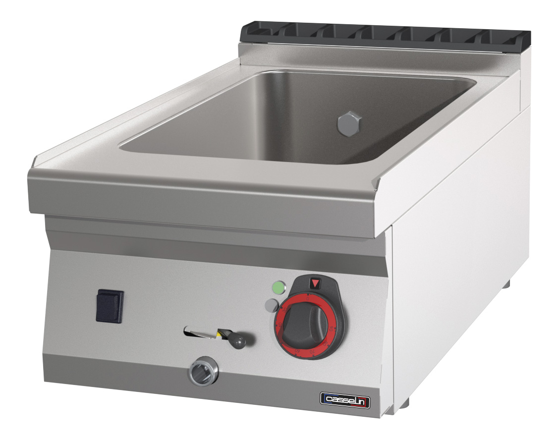 Bain-marie GN 1/1 200 mm avec vanne de vidange 40