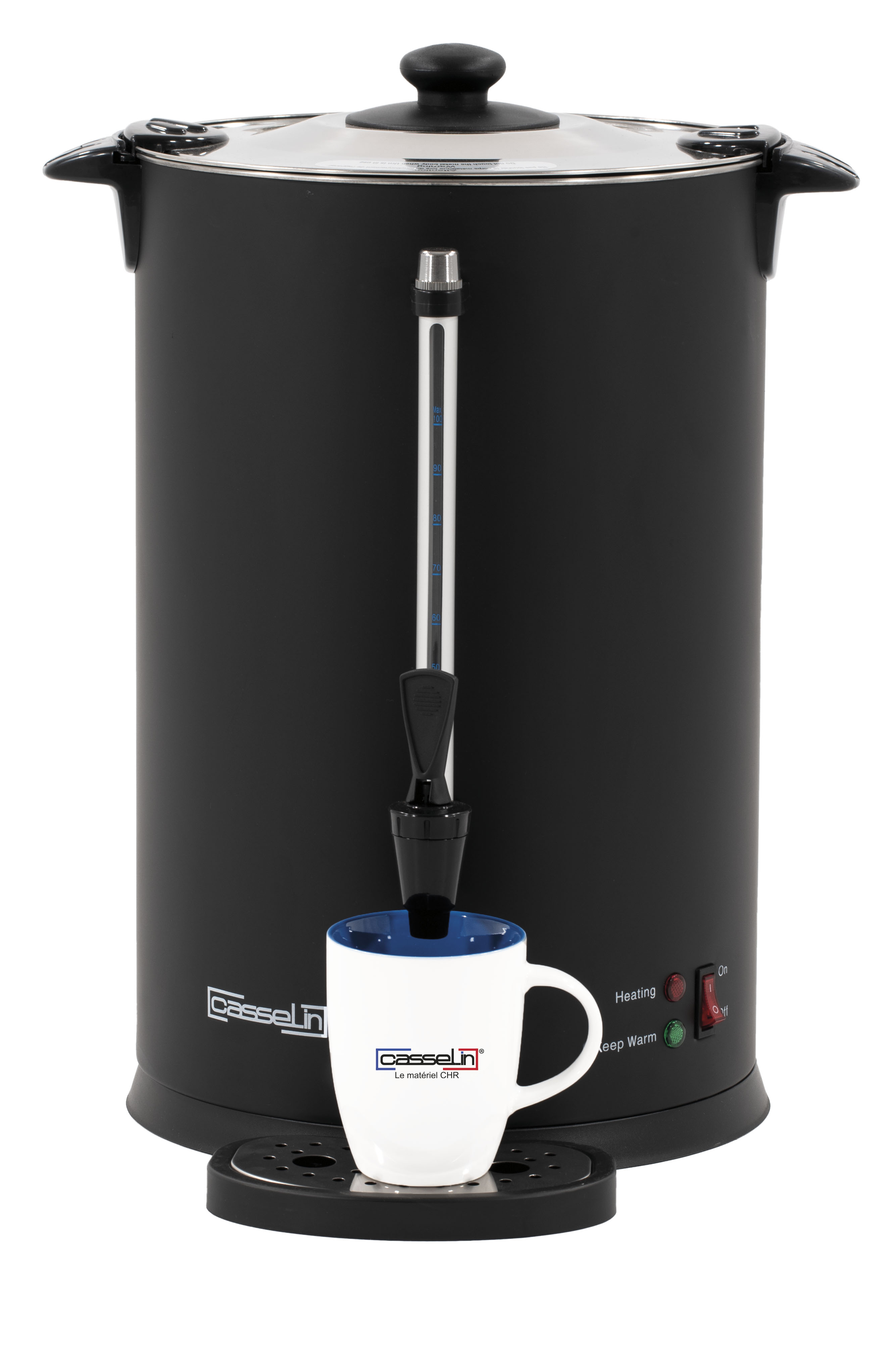 Percolateur à café 100 tasses Noir
