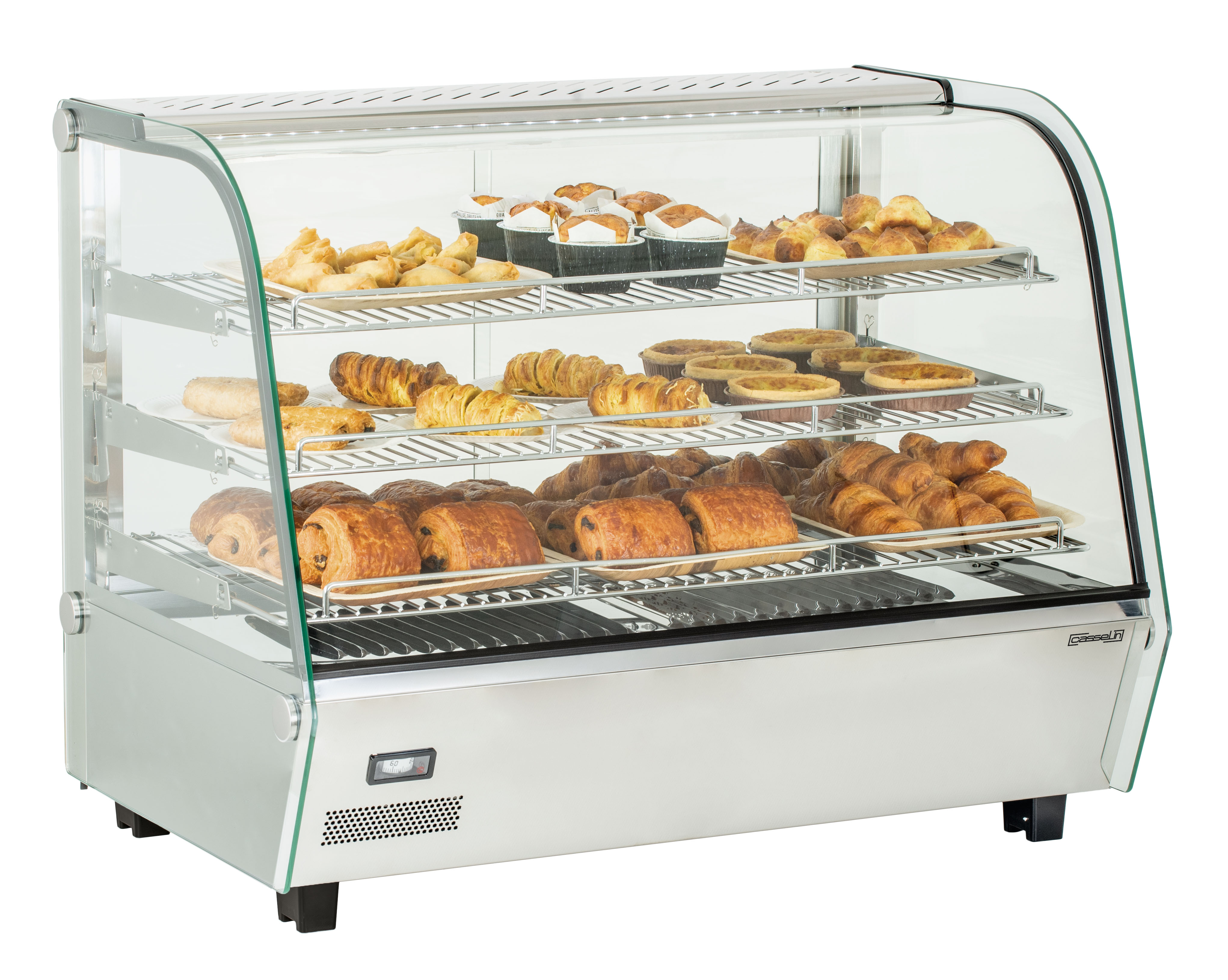 Vitrine chauffante 160L