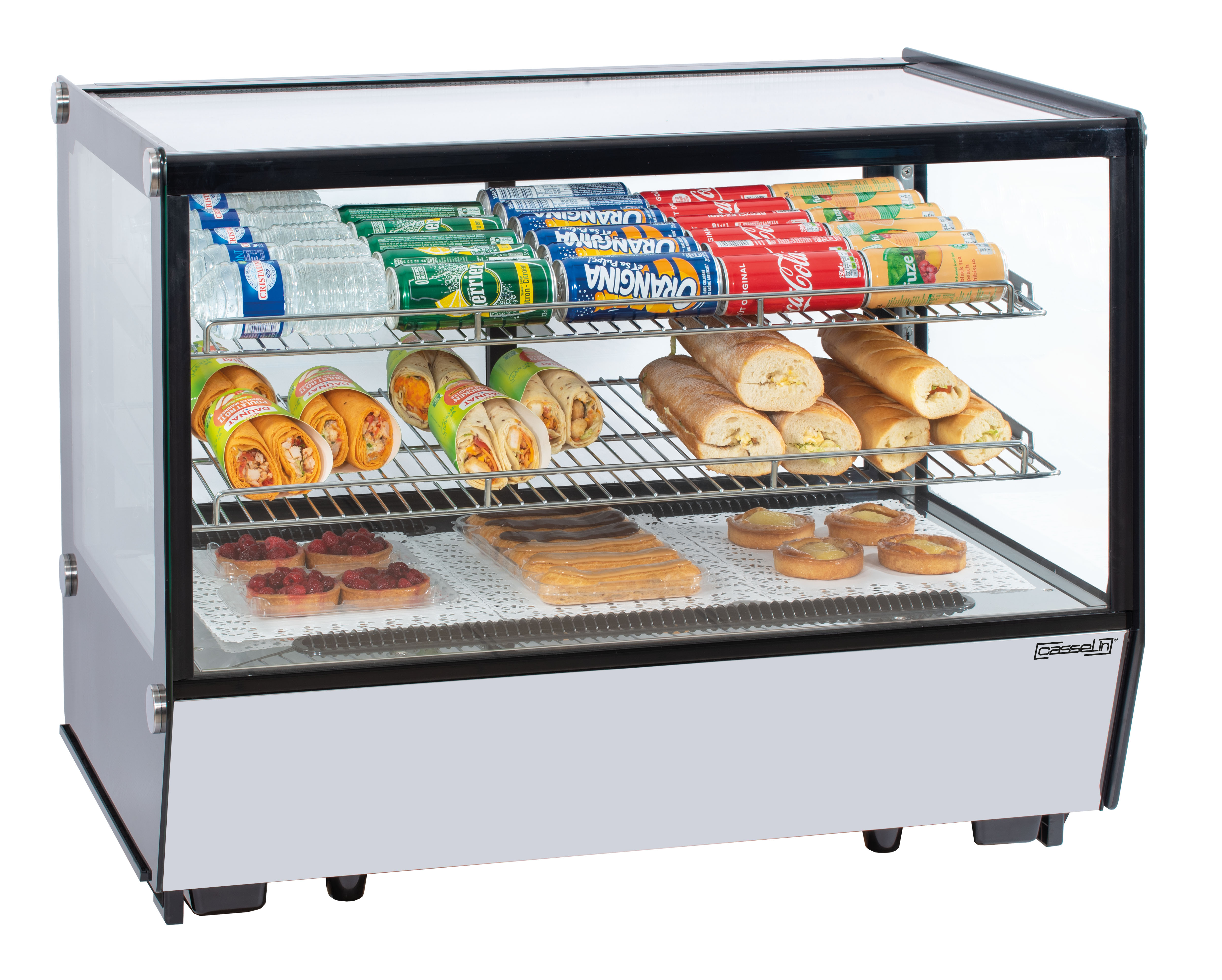 Vitrine réfrigérée 160L encastrée